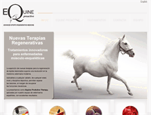 Tablet Screenshot of equineproactive.com